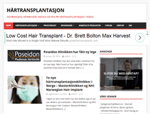 Tablet Screenshot of hartransplantasjon.info